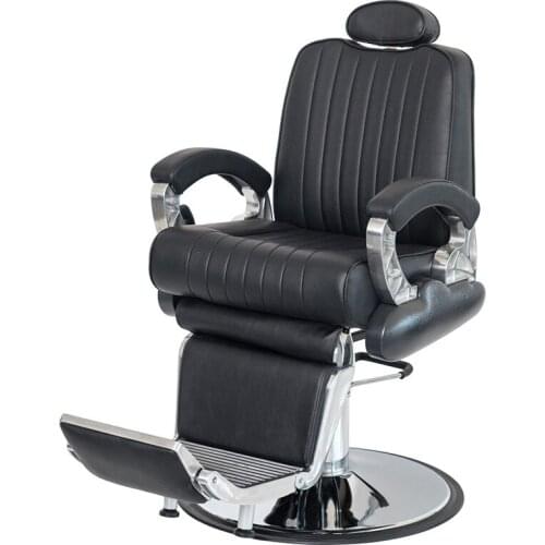European Style Barber Hair Salon Supplies Swivel Chair Rotatable Hairdressingsalon Hair Cutting Chair Modern Salon Chairs Black