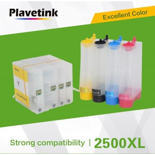 Plavetink 4 Color Empty Ciss Ink Tank For PGI 2500 XL Cartridges For Canon MAXIFY IB4050 MB5050 MB5350 Inkjet Printer Bluk Ink