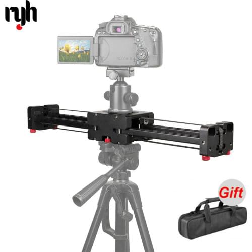 Professional 40cm Shooting Video Track Slider Dolly Stabilizer Rail System for Canon Nikon Sony Pentax DSLR Camera DV Camcorder