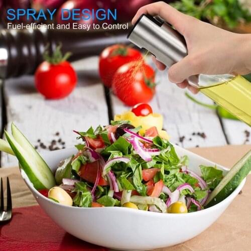 Sprayer Oil Spray Bottle Pump Vinegar BBQ Olive Cooking Grill Dispenser Glass Kitchen Cap Supplies Oil Spray Bottle Tool