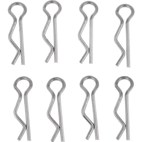 RC Car R-shaped pin 8P Body Clip Wltoys A949 A959 A969 A979 1/18 Spare Parts