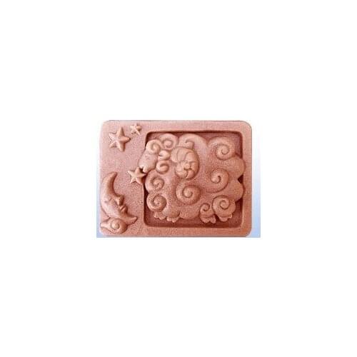 Handmade soap silica gel mould candle soap mould silicone mold for DIY Aries constellation