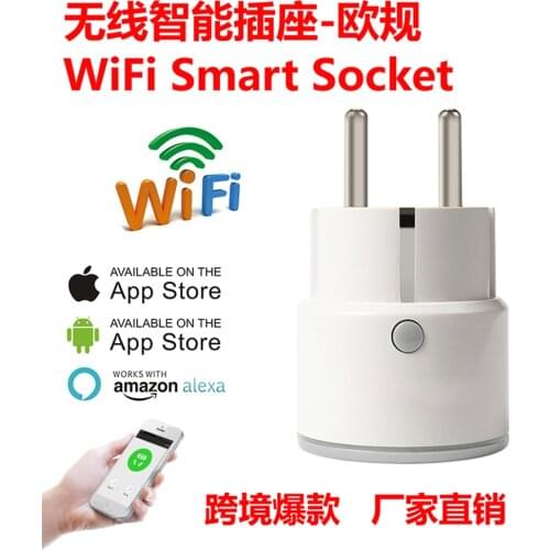 Wifi Plug Smart Home Socket Phone Remote Control Time Control Working with Google home Amazon Alexa