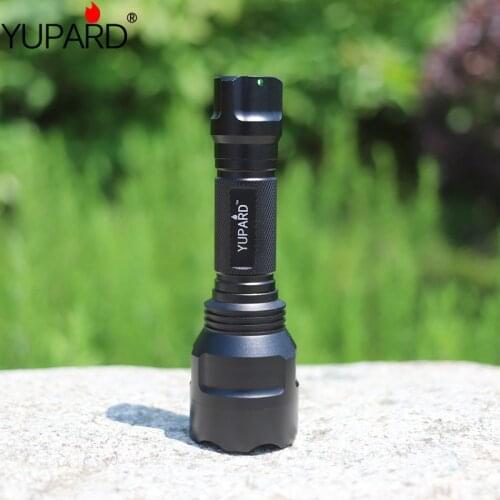 YUPARD Led flashlight C8 Q5 LED 5mode Waterproof Flashlight( for 18650 rechargeable battery)camping lantern fishing outdoor