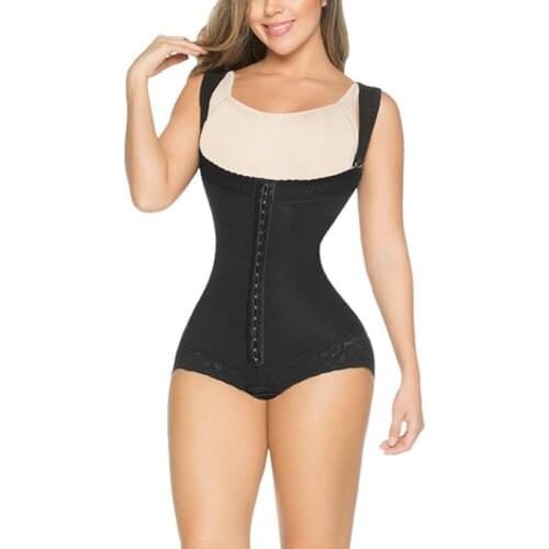 Womens Powerflex Boyshort Firm Girdle High Back Continuous Wide Strap Body Shaper Tummy Control Shapewear Girdle