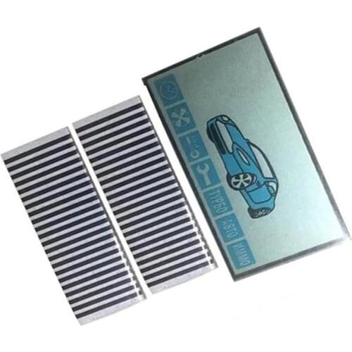 Wholesale A91 Lcd Display Screen A91 Flexible Cable For Car Alarm Starline A91 Remote Control Keychain A91 Lcd Zebra Stripes