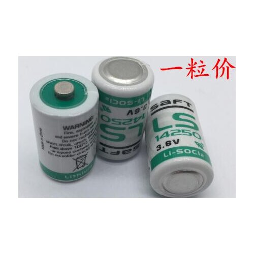 30PCS LS14250 1/2AA 3.6V PLC industrial automation equipment CNC machine lithium battery Free shipping
