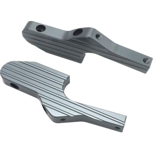 Auto Passenger Foot Peg Extensions Extended Footpegs Pedal Growth for Piaggio VESPA GTS300 GTV 200 250 300