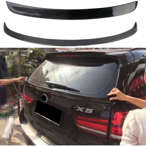 Car Real Carbon Fiber Rear Trunk Spoiler For BMW F15 X5 X5M 2014-2018