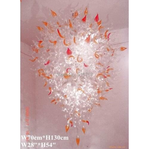 Free Shipping Special Blown Art Lamp Coloured Glass Chandelier