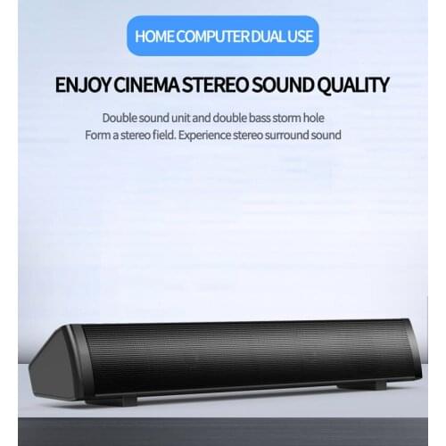 Wireless Bluetooth Speaker Subwoofer Bass Surround Sound Box for PC Laptop Phone Tablet MP3 MP4
