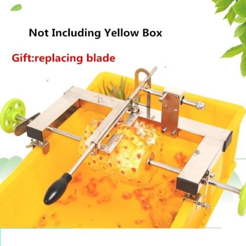 Household Pineapple Peeling Machine Stainless Steel High Quality Commercial Fruit Pineapple Peeler Easy To Carry For Shop