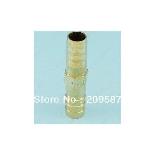 10pcs 6mm Brass Hose Barb Staight Coupler Adapter