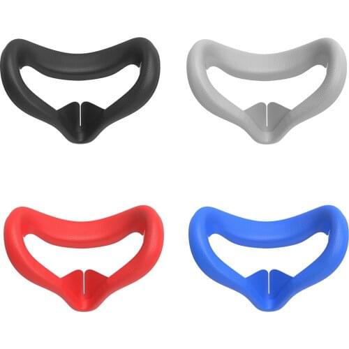 VR Face Cover Pad Sweatproof Face Cushion Cover For Oculus Quest2 VR Glasses Silicone Protective Eye Mask VR Accessories