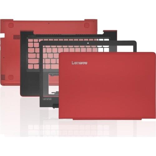 NEW Laptop LCD Back Cover/Front Bezel/Palmrest/Bottom Case For lenovo ideapad 510S-13 510S-13IKB 510S-13ISK Top Case Red