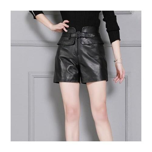 New 2022 Autumn and Winter Sheep Slim Wide Leg Shorts KS4499