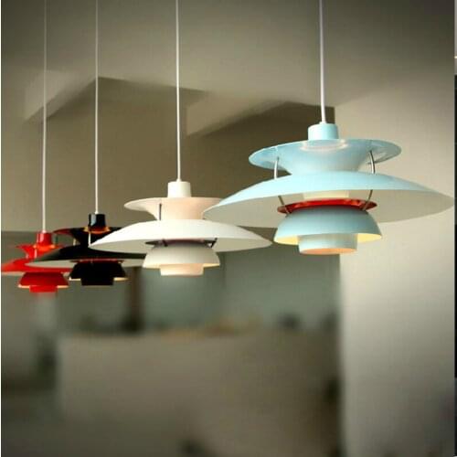 Retro PH50 Pendant Light lamps suspension pendant 50cm Ac 90-260v novelty lighting Fixtures for bar clothe store