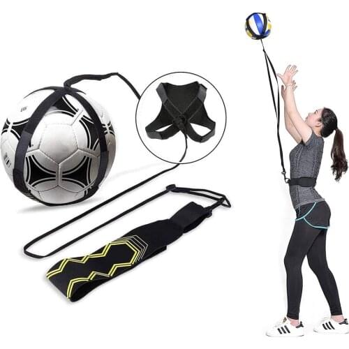 Soccer Training Sports Assistance Adjustable Football Trainer Soccer Ball Practice Belt Football Training Equipment Kick