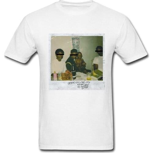 Kendrick Lamar Good Kid For Men / Women Shirt Fashion Graphic Print T-Shirt Causal Tee O-Neck Short Sleeve 100% Cotton Tshirt