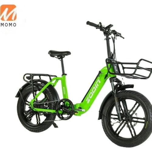 Foldable 500W Motor Cheap Electric Fat Tire Bike Folding Bicycle