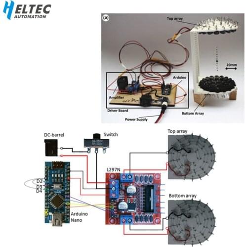 Ultrasonic Levitation Acoustique/Acoustic Levitator Electronic DIY Kit Levitator TinyLev Portable Acoustic Tractor