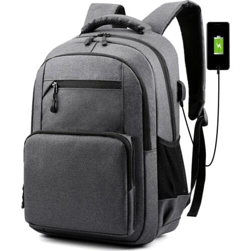 Waterproof School Backpack For Teenagers Boy USB Charge Bagpacks Male Laptop Bags College Student Backpack For School Book Bag