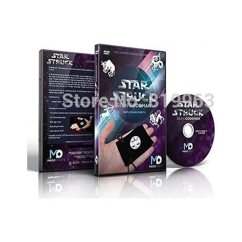 Starstruck (DVD and Gimmick) Magic Tricks Zodiac Card Magie Prediction Stage Close Up Props Illusion Mentalism Magia Toys Joke