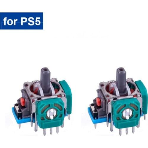 2Pcs 3D Analog Joystick Sensor Module Potentiometer Thumb Stick for Sony PlayStation 4 5 PS5 PS4 Pro Controller Repair Parts