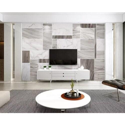 3D Geometry 44 Custom Wallpaper Cubic Rectangular Shape Wall Mural for Living Room wall decoration non woven Wallpaper