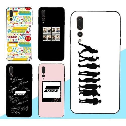 KPOP ATEEZ Case For Huawei P20 P30 Pro P10 P40 Lite Mate 10 Lite 20 30 Pro P Smart 2019 Z Cover