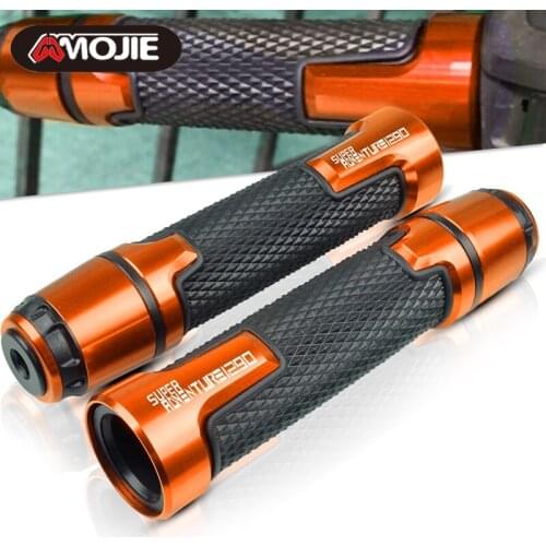 CNC handlebar grip ends handle bar Motorbike handlebar grips FOR 1290 SUPER ADVENTURE S 1290 2015 2016 2017 2018 2019 2020 2021