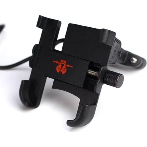 Aluminum Alloy Phone Charging Holder For Motorcycle