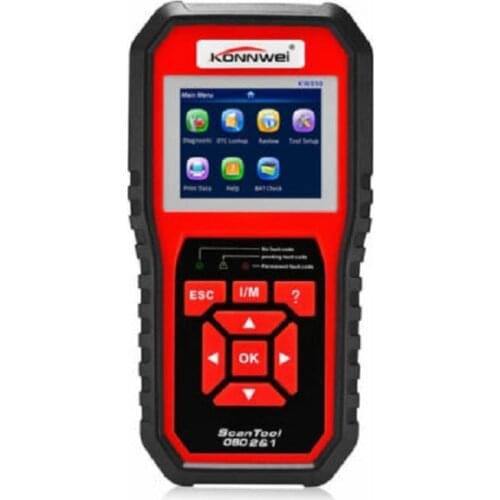Kw850 OBD2 OBDII EOBD Fault Diagnostic Code Motor Car LECTOR SCANNER Automatic Diagnostic Scanner Universal