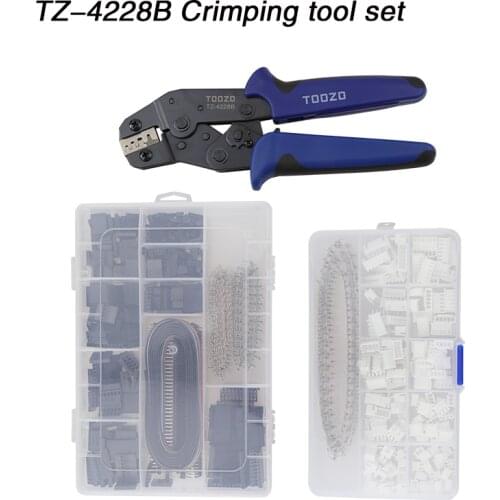 Crimping Tool Crimp Pliers Set XH2.54 SM Plug Spring Clamp Crimping Pliers For JST ZH1.5 2.0PH 2.5XH EH SM Connectors TZ-4228B