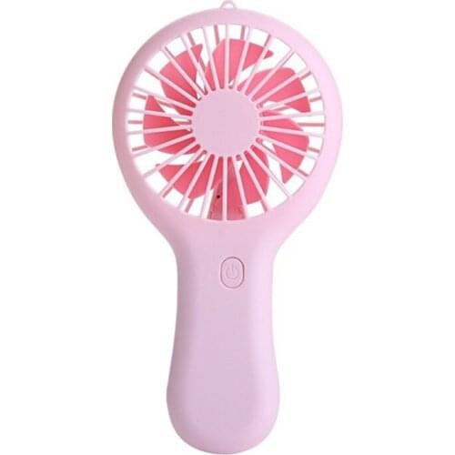 Portable Handheld Mini Air Cooler Silent Fan USB Rechargeable Small Personal