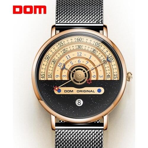 Scte Mens Gold Watch