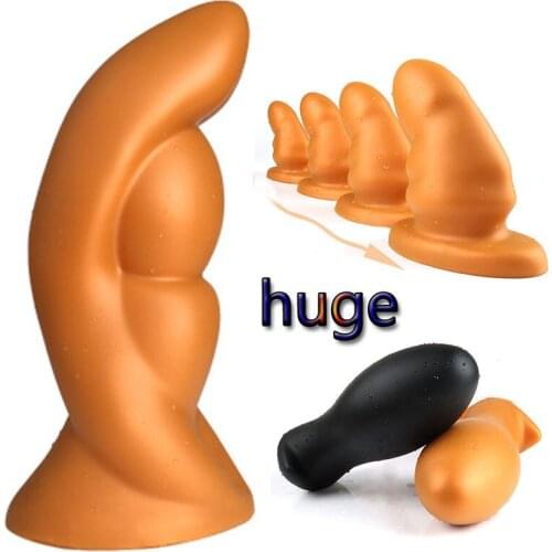 Sex Shop Huge Anal Plug Balls Silicone Dildos Big Anal Plug Dilator Vagina Masturbation Sex Toys for Women Men anus sex product