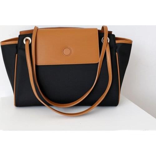 Ladies Fashion Waterproof Oxford Tote Bag Casual Nylon Shoulder Bag High Quality Small Flap Women Handbags