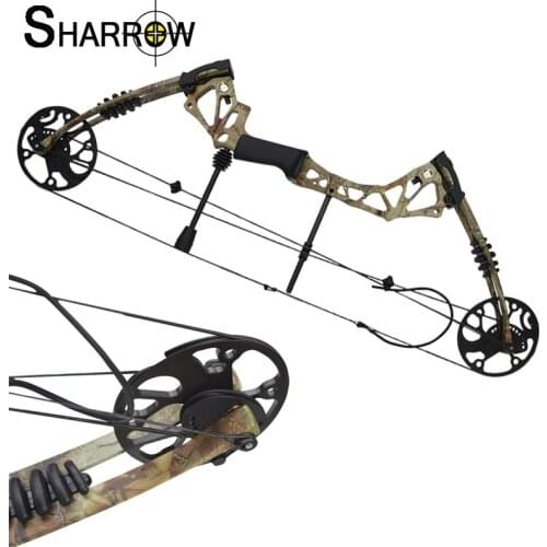 1pc 15-70lbs Archery Compound Bow Carbon Fiber Limb Brace Height 6.75" Aluminum Alloy Body Powerful Shooting Hunting Accessories
