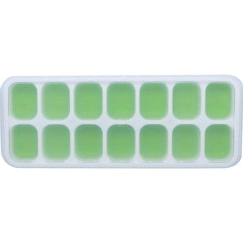 14 Ice Cube Tray Food Grade Silicone Ice Cube Maker For Ice Cream Drink Chocolate Party Lid Whiskey Mold Cocktail With M5S7