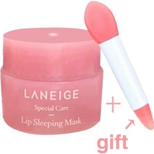 3g Korea lips care lip sleep mask night sleep hydrated maintenance lip balm pink lips whitening cream nourish protect