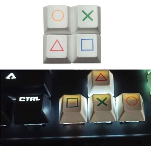 4Pcs Direction Arrow Key WASD Dye Sublimation Mechanical Gaming Keyboard Keycap PBT OEM Profile Keycap Key Cap