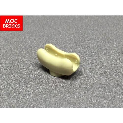 50 pcs/lot MOC Bricks Food &Drink DIY Hot Dog Bun NEW fit with 25386 Educational Building blocks toys kids gifts