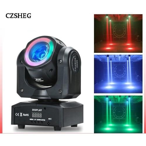 60W LED RGBW 4 in 1 beam moving head beam super bright LED DJ spotlight DMX 512 professional stage lighting party dance