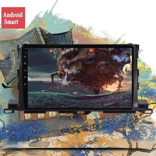 Car Radio For Toyota Highlander 2013-2019 2020 Octa Core Android 10.0 Car DVD GPS Navigation Player Deckless Car Stereo Headunit