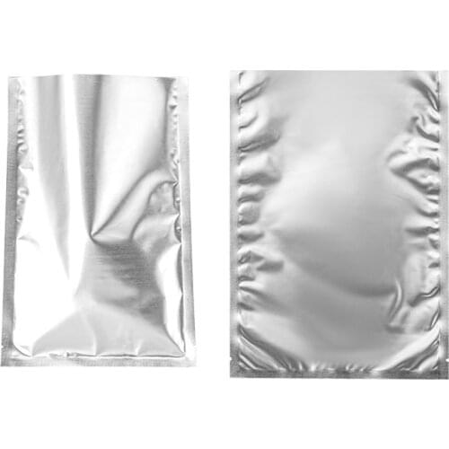 Free Shipping Matte AluminiumFoil Flat Plastic Bag, 8x12cm 100pcs Aluminized Mylar Milk Powder Storage Sack Top Open Heat Seal