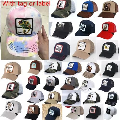 GOORIN BROS COCK Baseball Cap Animal Embroidery Anime Cute Embroidery Summer Mesh Mens Ms. Outdoor Sunshade hats-A8
