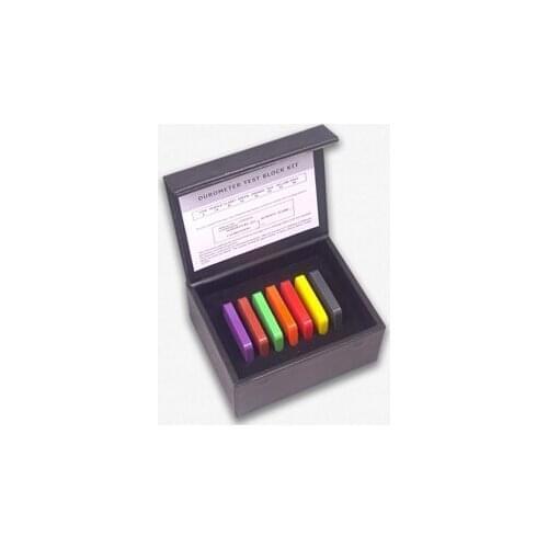 Shore Hardness Test Block type A and typ D for shore Durometer/ rubber hardness tester/Shore Hardness Test Block Kit