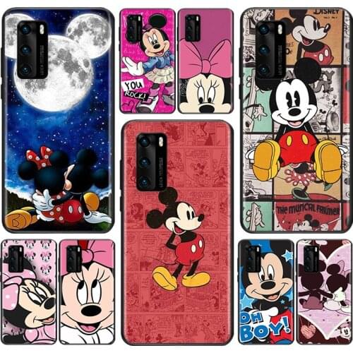 Mickey Mouse For Huawei P Smart Z S Pro Plus 2018 2019 2020 2021 Mate 10 20 30 40 RS PRO Plus lite Phone Case