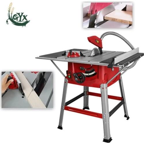 Woodworking sliding table household cutting machine 10-inch table saw multi-function power tool dust-free desktop electric saw